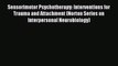 Read Sensorimotor Psychotherapy: Interventions for Trauma and Attachment (Norton Series on