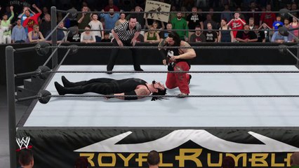 WWE 2K16 the undertaker v bray wyatt