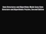 [Read book] Data Structures and Algorithms Made Easy: Data Structure and Algorithmic Puzzles