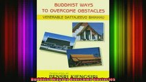 Read  Buddhist Ways to Overcome Obstacles  Full EBook