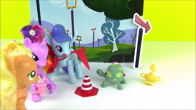 Рейнбоу Деш Тренирует Черепашку Танк! Май Литл Пони Мультики с Игрушками. Распаковка Игрушек