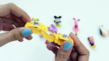 Peppa Pig Surprise Ice Cream Cones Mickey Mouse Disney Toys Videos Helados con Sorpresas Part 8