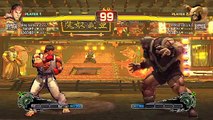 Ultra Street Fighter IV battle: Ryu vs Zangief