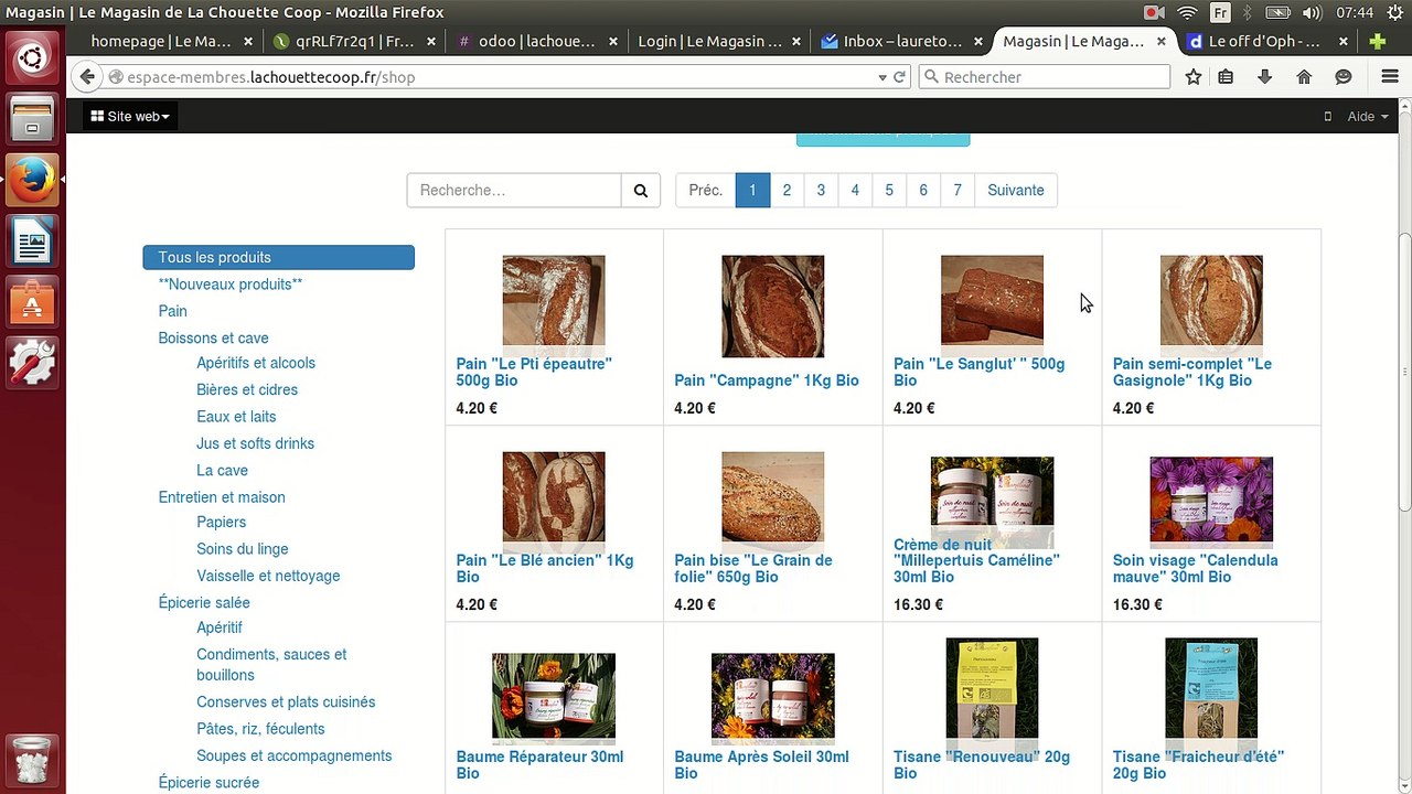 LCC - PremièreConnexion et commande