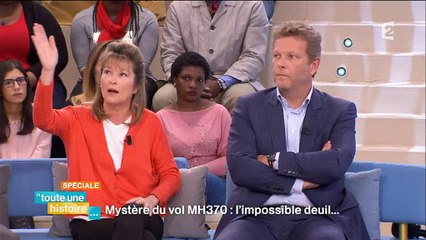 Une proche de victimes du vol MH370 évoque la théorie du complot dans "Toute une histoire" - Regardez