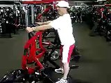 Fred Back Workout Golds Gym