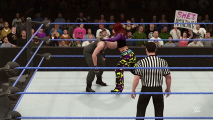 WWE 2K16 ellen ripley v lita