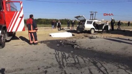 Riva'da Trafik Kazası : 4 Kişi Hayatını Kaybetti