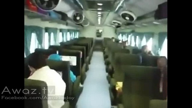 Khawaja Saad Rafique Done a Fabulous Job - A guy showing inner side of Developed Pakistan Rail Gaari