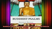 Read  Buddhist Psalms Translated From The Japanese Of Shinran Shonin  Full EBook