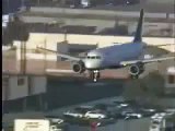 accidente rueda avion aterrizando