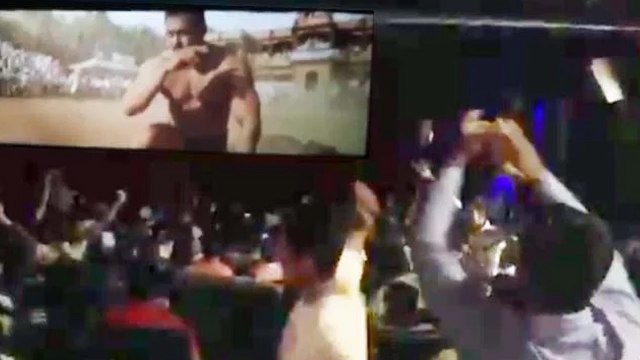 SRK's FANS Go CRAZY Over Salman's SULTAN TEASER In Theatres