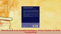 PDF  Distributed and Parallel Systems From Cluster to Grid Computing Download Full Ebook