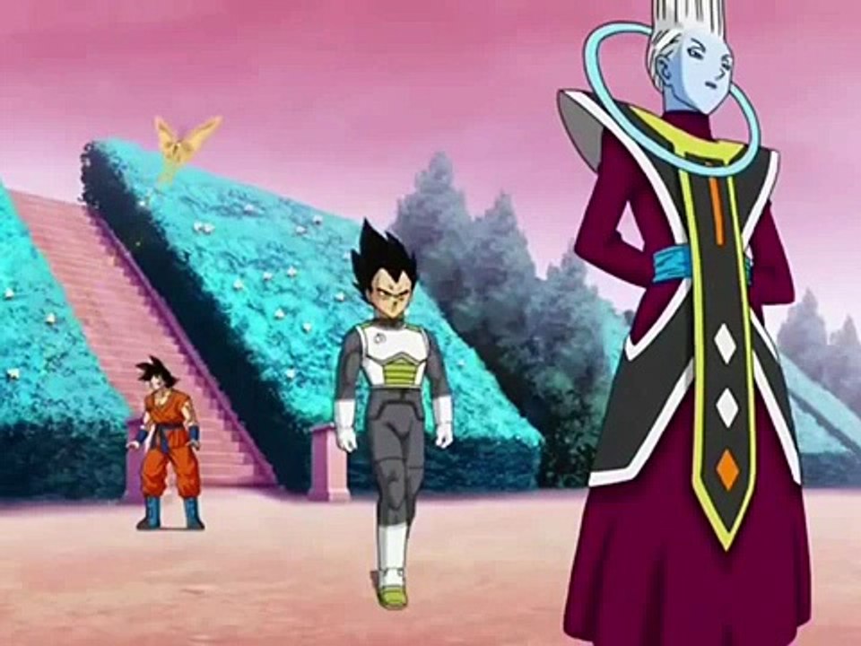 Goku and Vegeta vs Whis  [Resurrection F] {Bruce Faulconer}