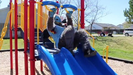 Spiderman vs Crazy Monkey Part 2 - In Real Life - Spiderman ruins Monkeys Day!!