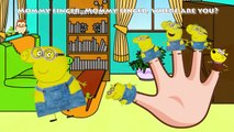 Peppa Pig Minions Family Finger \ Nursery Rhymes Lyrics More