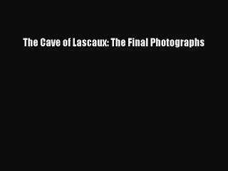 Download The Cave of Lascaux: The Final Photographs Ebook Free