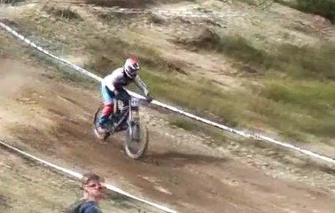 Huge Bike Jump Comes Up Short