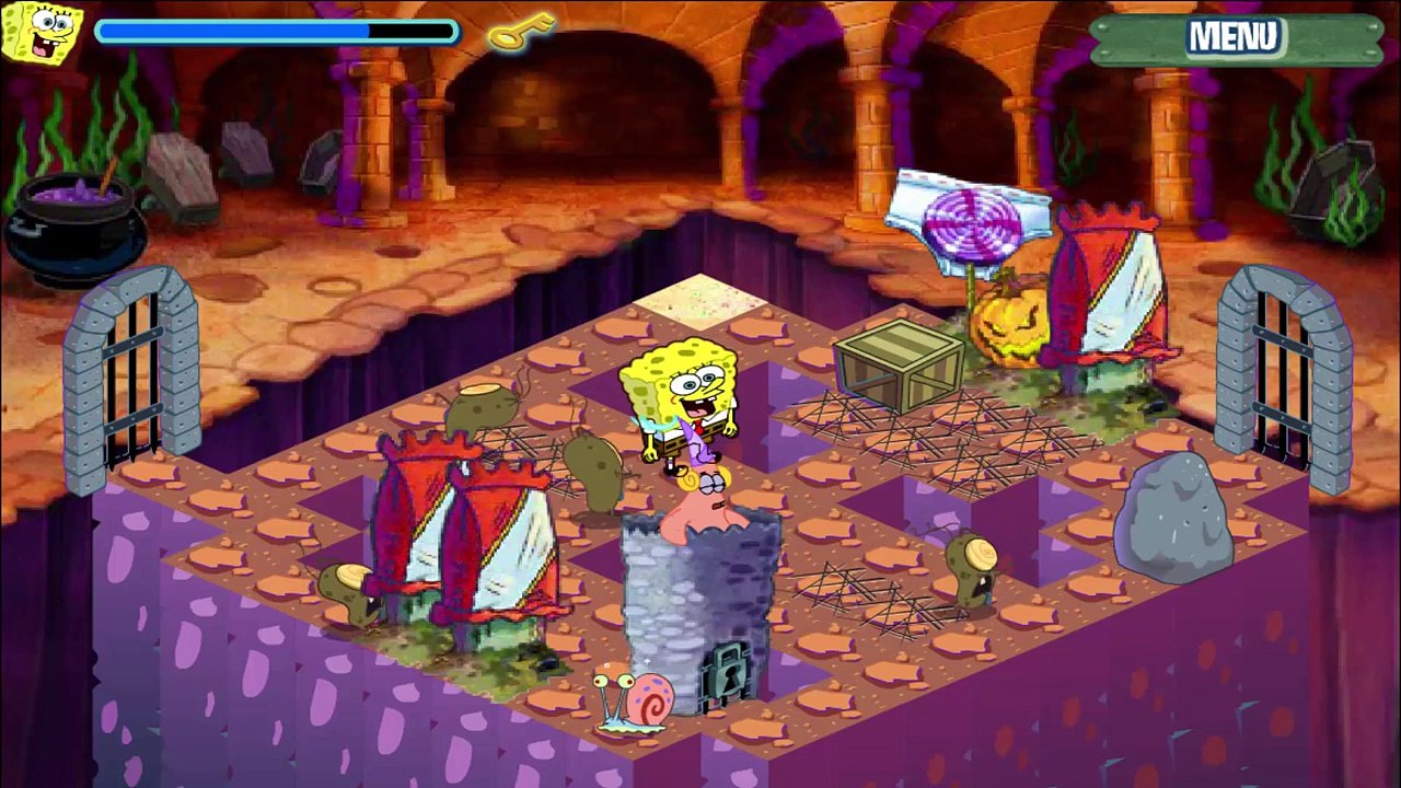 SpongeBob SquarePants|Plankton's Fun House Game for Kids