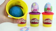 Peppa Pig Surprise Eggs Play Doh Eggs Juguetes Peppa Pig Huevos Sorpresa Toy Videos Part 3