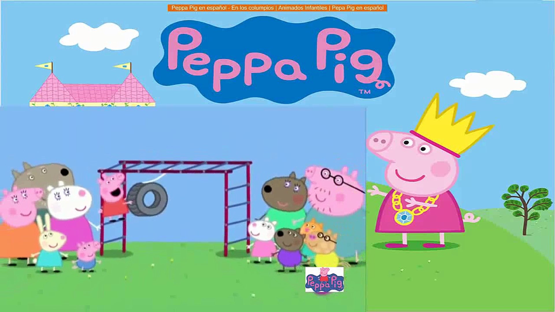 peppa pig columpios