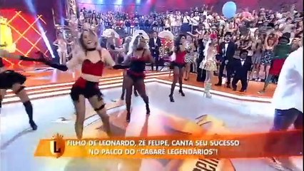 Zé Felipe no programa Legendários - Rede Record