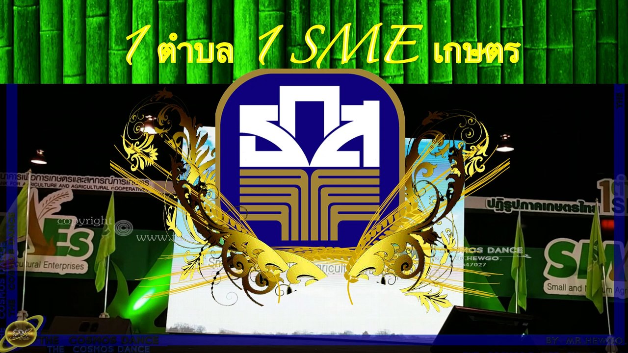 The Cosmos dance Thailand - BAAC 1 ตำบล 1 SME Rehearsal ( Vocal version )