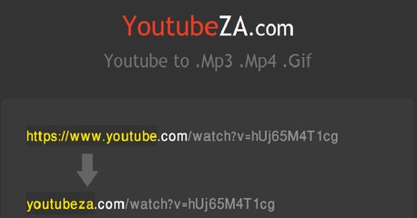TuTo : YoutubeZA Convertisseur Video/Audio/Gif 2016