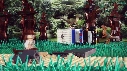 Lego Мир Юрского Периода Lego Jurassic World stop motion film