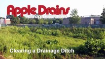Drainage Ditch Clearing Brush Removal Apple Drains Drainage Contractors