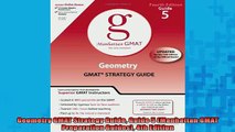 READ book  Geometry GMAT Strategy Guide Guide 5 Manhattan GMAT Preparation Guides 4th Edition  FREE BOOOK ONLINE