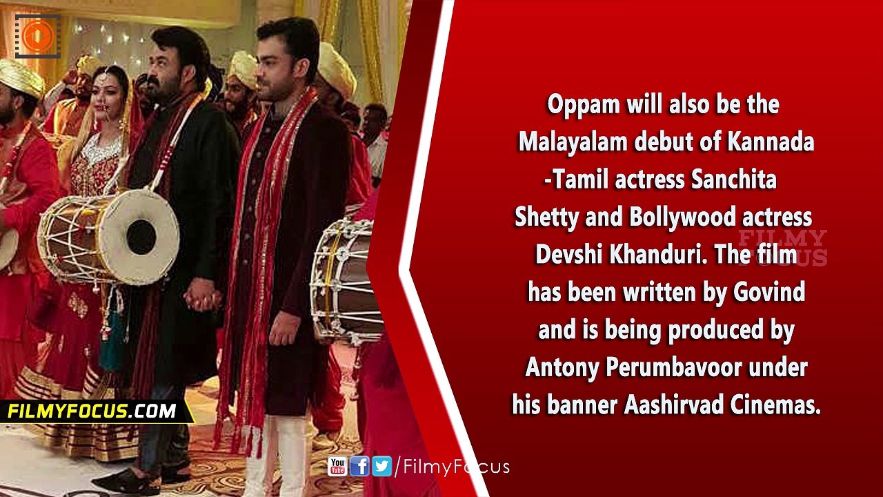 Mohanlal & Priyadarshan's Stills from the Sets of Oppam Malayalam Movie - Filmyfocus.com