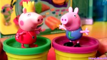 Play Doh Ice Cream Cones Peppa Pig Scoops 'N Treats Playset Cerdita Princess Peppa Nickelodeon 1080p
