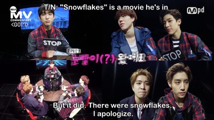 GOT7 MV COMMENTARY (FLY) ENG SUB