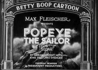 001 Popeye the Sailor-Popeye The Sailor Man