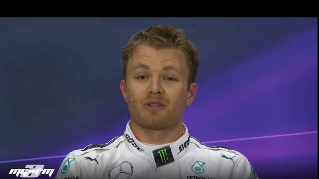 Nico Rosberg interview qualifying Cina