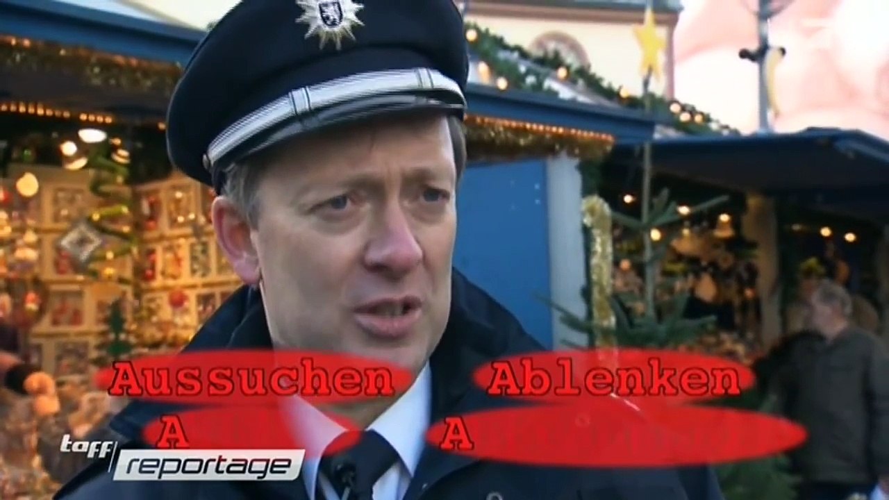 Taschendiebe zu Weihnachten | taff | Weihnachten 2015