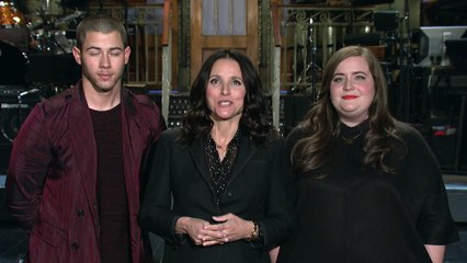 Aidy Warns SNL Host Julia Louis-Dreyfus To Stay Away From Nick Jonas