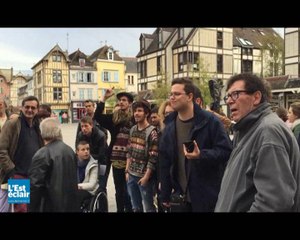 Première #NuitDebout à Troyes