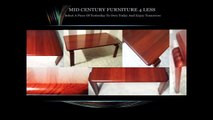 Mid Century Furniture 4 Less .Com Danish Teak  Coffee / Cocktail Table