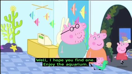 Peppa Pig (Series 4) - The Aquarium (with subtitles)