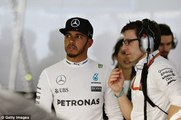 Lewis Hamilton Out of Q1 in F1 2016 ChineseGP Qualifying