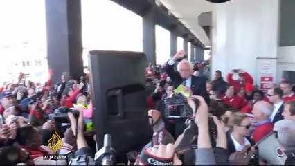 US elections 2016: Democrat Sanders visits the vatican