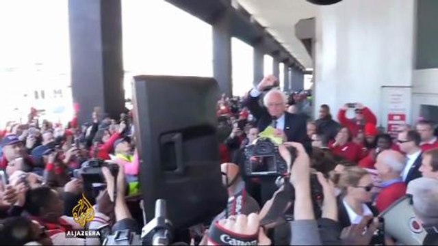 US elections 2016: Democrat Sanders visits the vatican