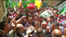 Funeral for Palestinian shot dead by Israeli soldiers