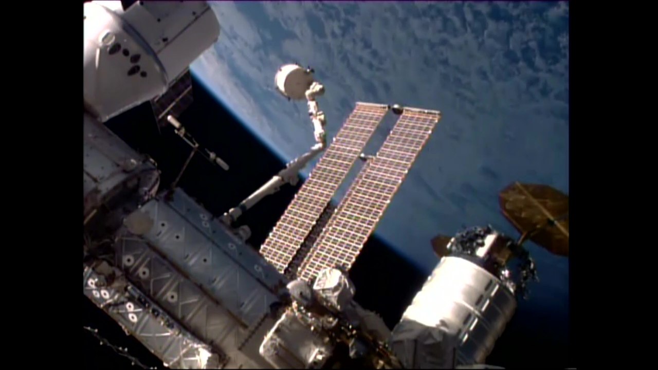 Timelapse of BEAM Inflatable Module Installation