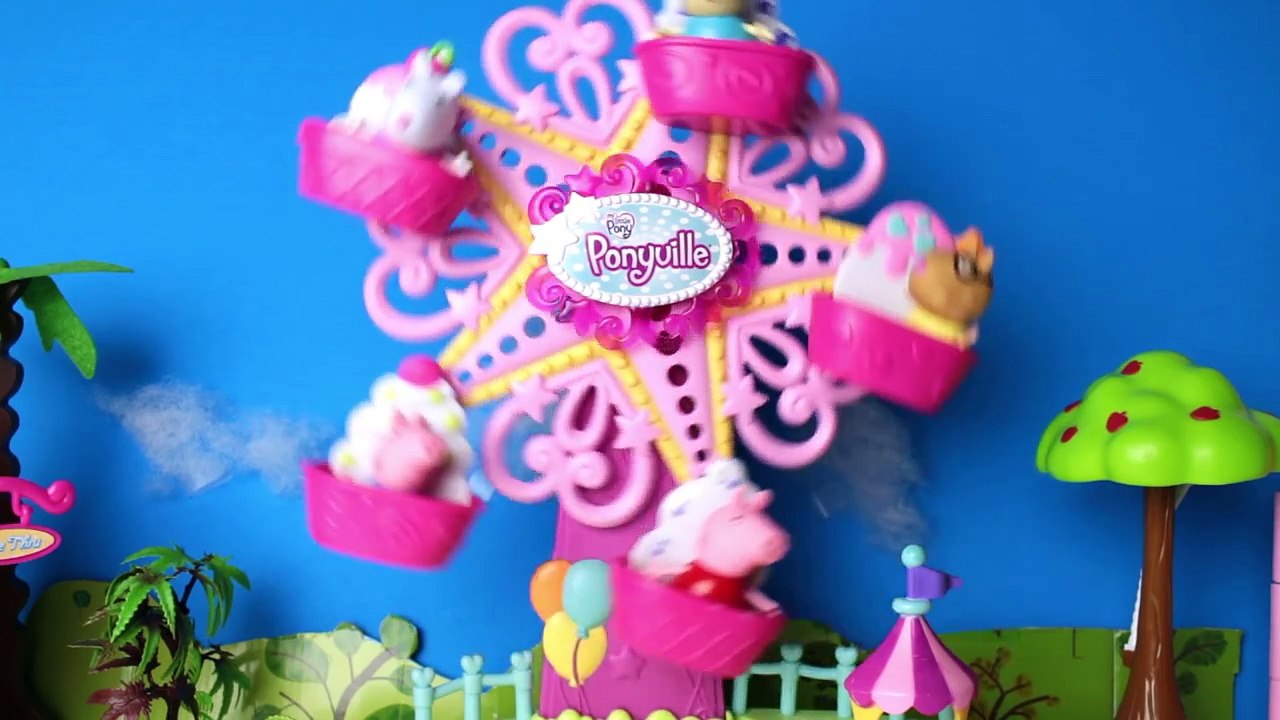 Peppa Pig em Portugues Brasil - Pig George salvo pelo dinossauro na roda gigante