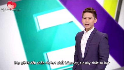 [vietsub] Nadech đổ nước cầu phúc cho người lớn nhân dịp năm mới Thái Lan - 9Entertain 140416