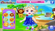 Elsa Safari Slacking - Disney Princes Elsa Games for Girls
