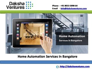 Home automation Services in Bangalore